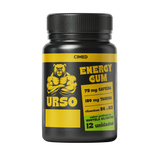 URSO ENERGY GUM – Chiclete Energético com Cafeína – Hortelã Silvestre (12 unidades)