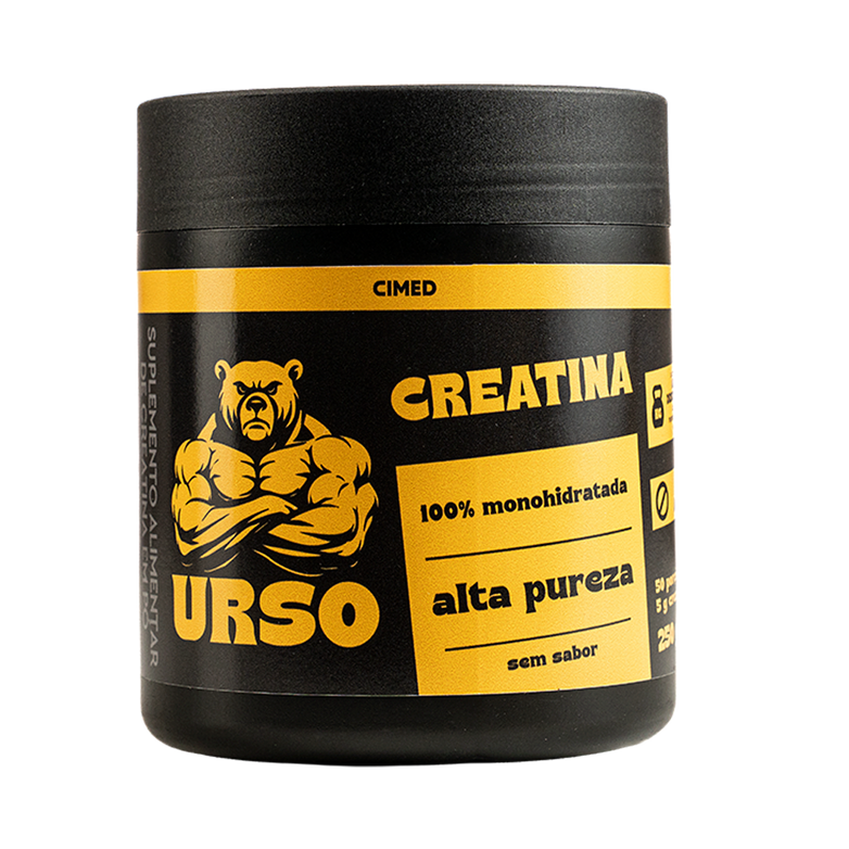 Creatina URSO 100% Monohidratada Alta Pureza (250 g)