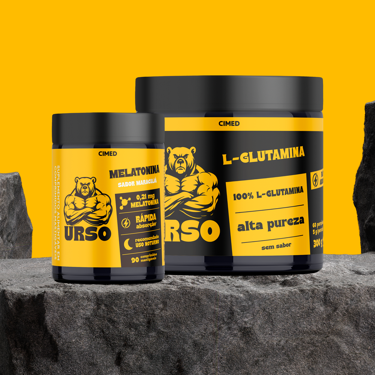 Kit Melatonina + Glutamina - URSO