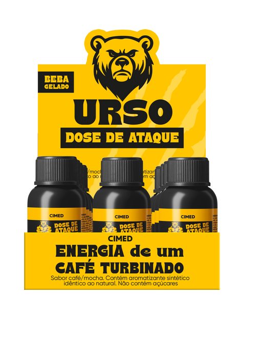 Shot Energético sabor Café/Mocha (caixa 12 × 60 mL)