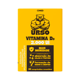 URSO VITAMINA D3 2.000 UI – Vitamina D em Comprimidos Revestidos (30 comprimidos)